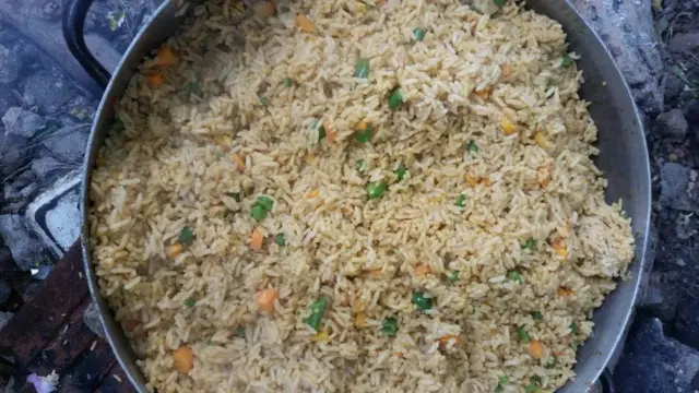 Fried Rice in a pot