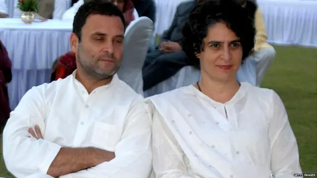 ਪ੍ਰਿਅੰਕਾ, ਰਾਹੁਲ ਗਾਂਧੀ