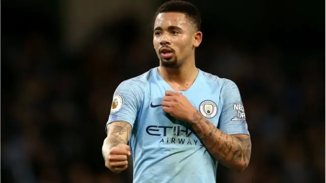 Mshambuliaji wa Manchester City Gabriel Jesus