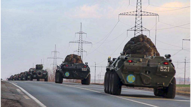 俄羅斯主導達成亞美尼亞和阿塞拜疆衝突的停火協議後迅速部署維和部隊進入納卡衝突地區