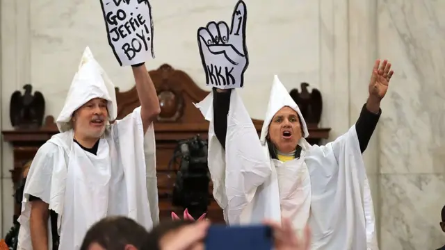 سینیٹ احتجاج