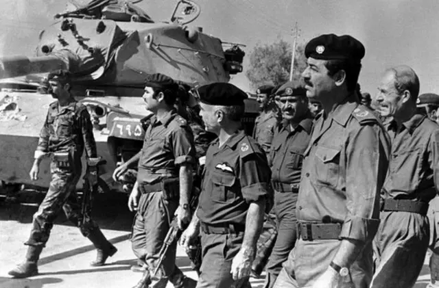 بازدید صدام حسین از اردن در سال 1980 میلادی