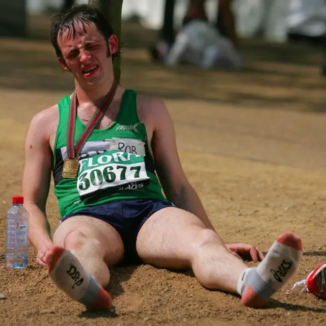 измеченный бегун