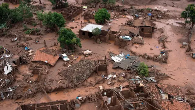 Cidadedafabet siteBento Rodrigues após rompimento da barragemdafabet siteMariana (MG)