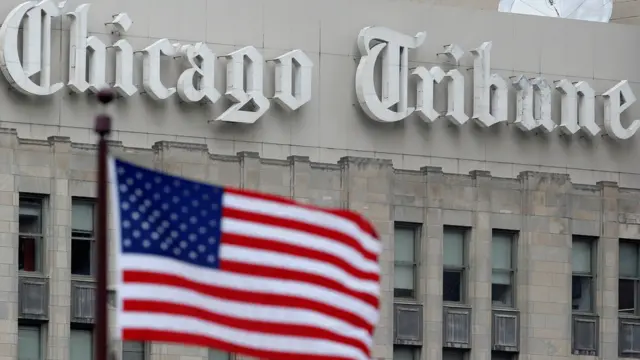 Здание Chicago Tribune