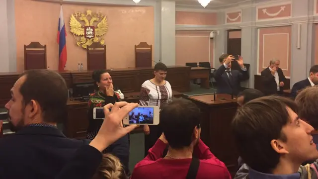 Савченко в суде