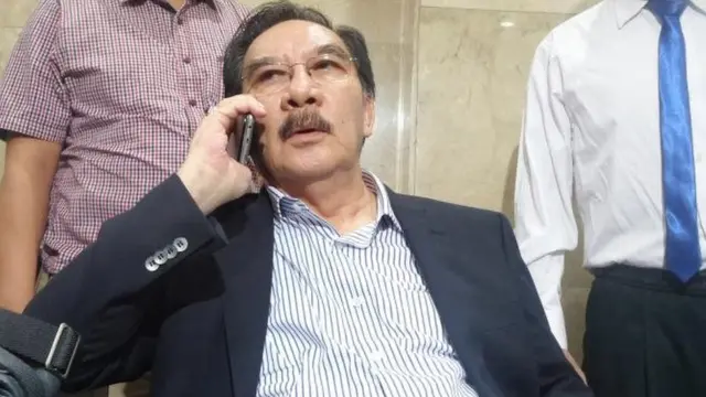 Antasari Azhari mendatangi Bareskrim Polri