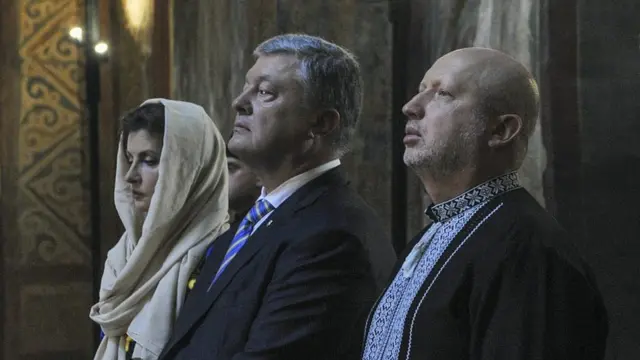 Турчинов і Порошенко