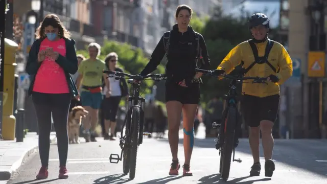 Люди в Мадриде