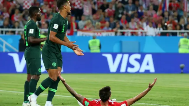 Nigeria and Croatia game