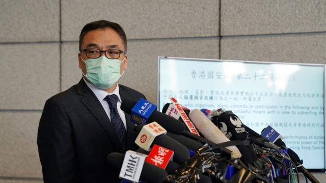警务处国安处高级警司李桂华指出，被捕人士声称不论议案内容如何都会否决，这是"最大的问题"。