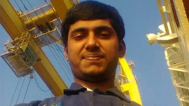 राहील हनीफ़ के परिजनों के मुताबिक वो पहली बार जहाज़ पर गए थे और पकड़े गए