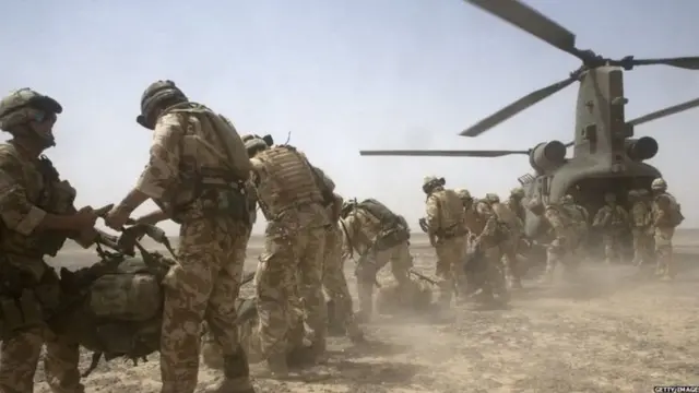 अमेरिकी सेना अफ़ग़ानिस्तान में