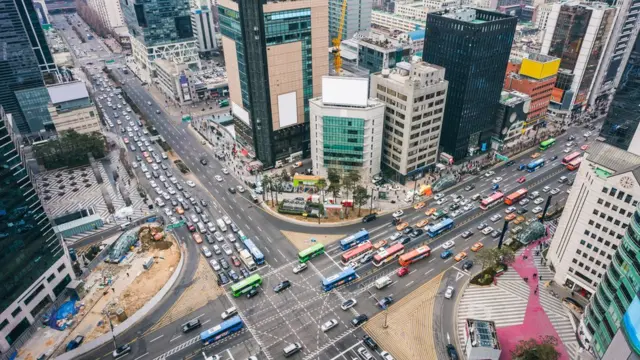 Seúll a vista de pájaro