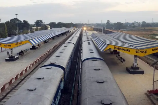 Huduma za treni zimevurugwa katika jimbo la Tripura kaskazini mashariki mwa India