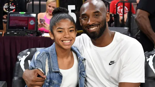 Gianna y Kobe Bryant.