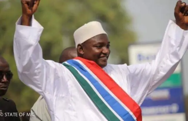 Adama Barrow, nouveau président de la Gambie