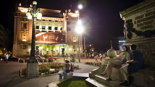 Centar Beograda - Trg Republike