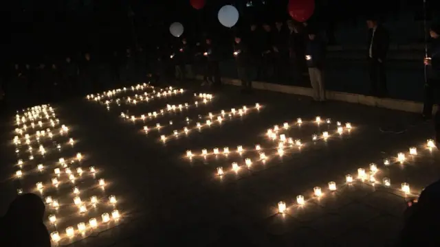 Митинг в поддержку жителей Кизляра в Махачкале