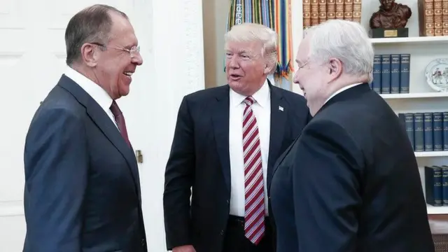 ترامپ، لاوروف