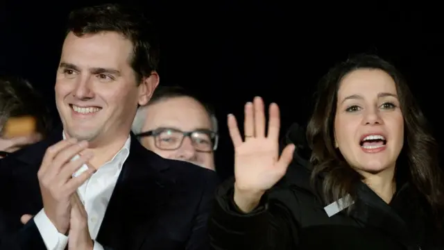 Albert Rivera e Inés Arrimadas.