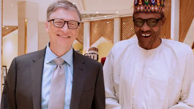 Bill Gates ati Muhammadu Buhari