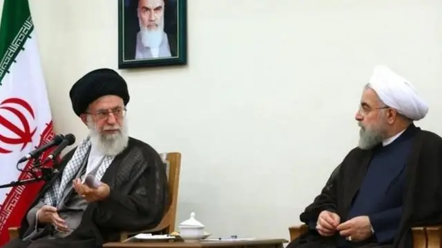 رهبر و رئیس جمهور ایران