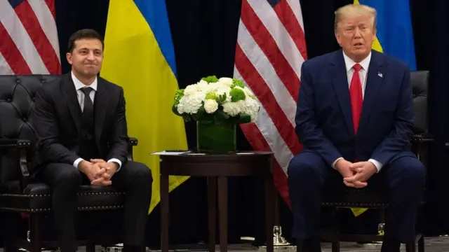 Владимир Зеленский, Дональд Трамп