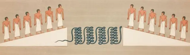 Апофистин байыркы египеттик китептеги иллюстрациясы