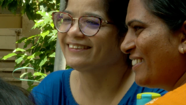 अहमदाबाद में ट्रेनिंग के दौरान मंजुला और भावना