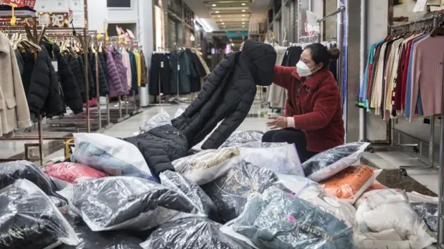 женщина в китае