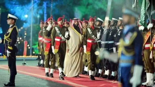 પાકિસ્તાનમાં સાઉદી અરેબિયાના ક્રાઉન પ્રિન્સ મોહમ્મદ બિન સલમાન