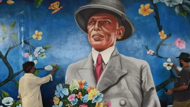 मोहम्मद अली जिन्ना की तस्वीर