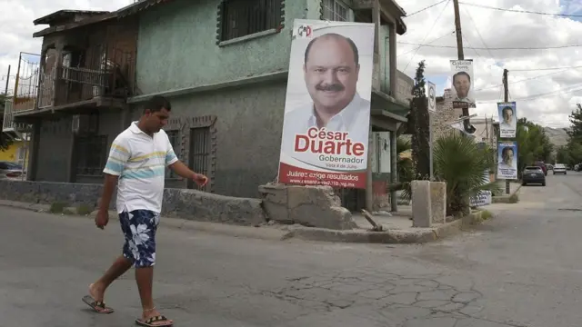 Cartel de César Duarte