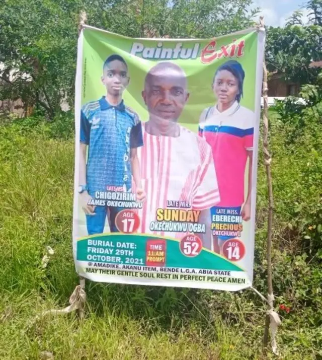 Late Okechukwu and im children