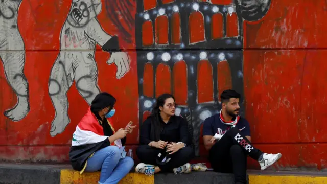 በባግዳድ የሚገኝ ፎቶ