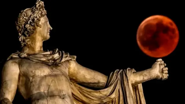 2018માં એથેન્સમાં જોવા મળેલો બ્લડ મૂન