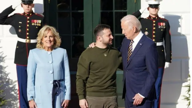 Зеленский и Байден