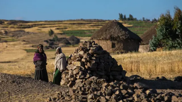 Amhara'da iki kadın