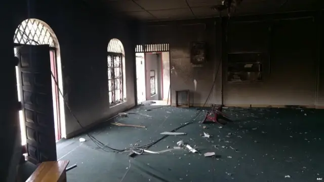 ගැටුම්වලින් හානි