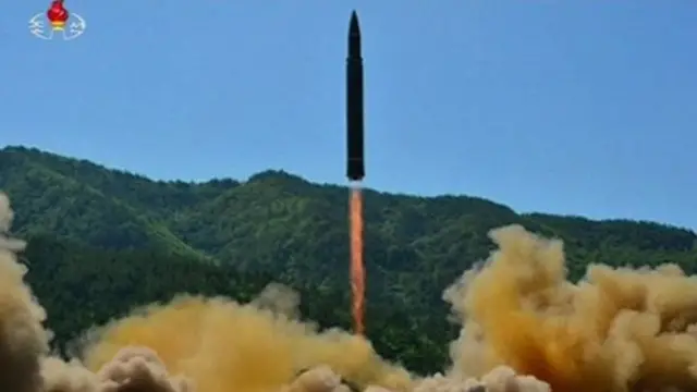 उत्तरी कोरियाई मिसाइल