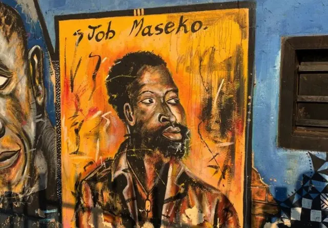 Mchoro wa kumkumbuka Jacob Maseko nyumbani kwao Spring
