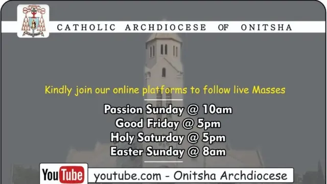 Usoro 'Holy Week' nke ndị ụka Katọlik n'Ọnịcha