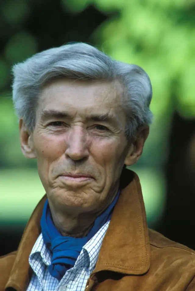 Hergé năm 1982