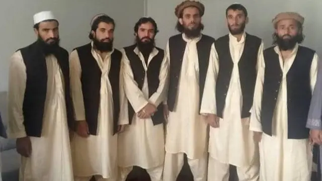 هغه شپږ طالب بندیان چې لا هم خوشي شوي نه دي.