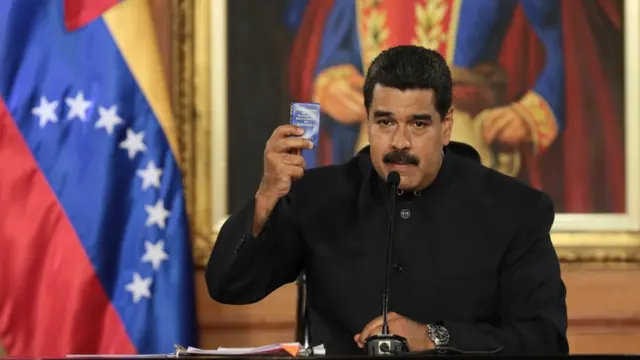Venezuela Devlet Başkanı Nicolas Maduro