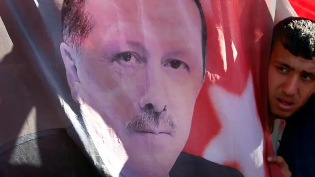 Recep Tayyip Erdoğan posteri