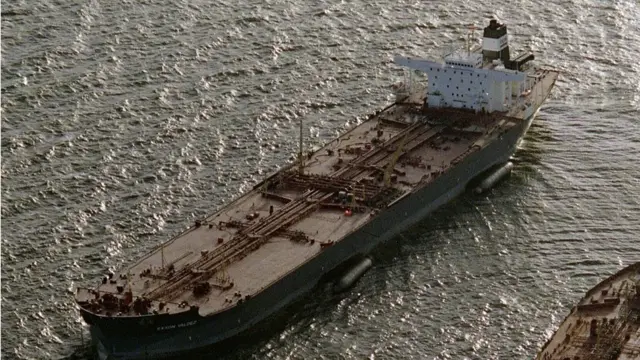 El Exxon Valdez, en una imagen de archivo.