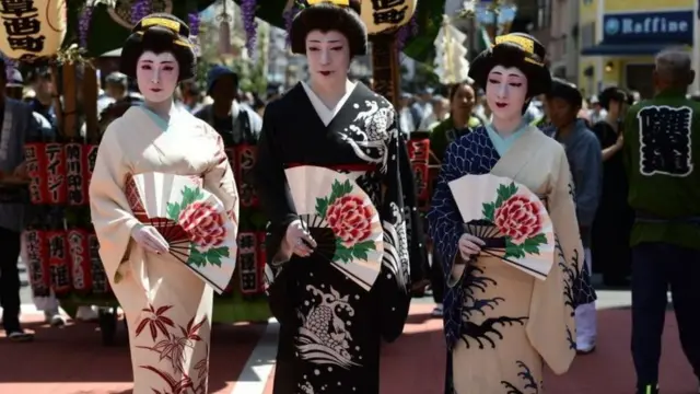 A kimono is a traditional Japanese garment that goes back centuries