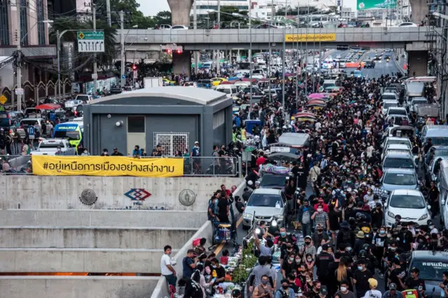 Протесты в Бангкоке